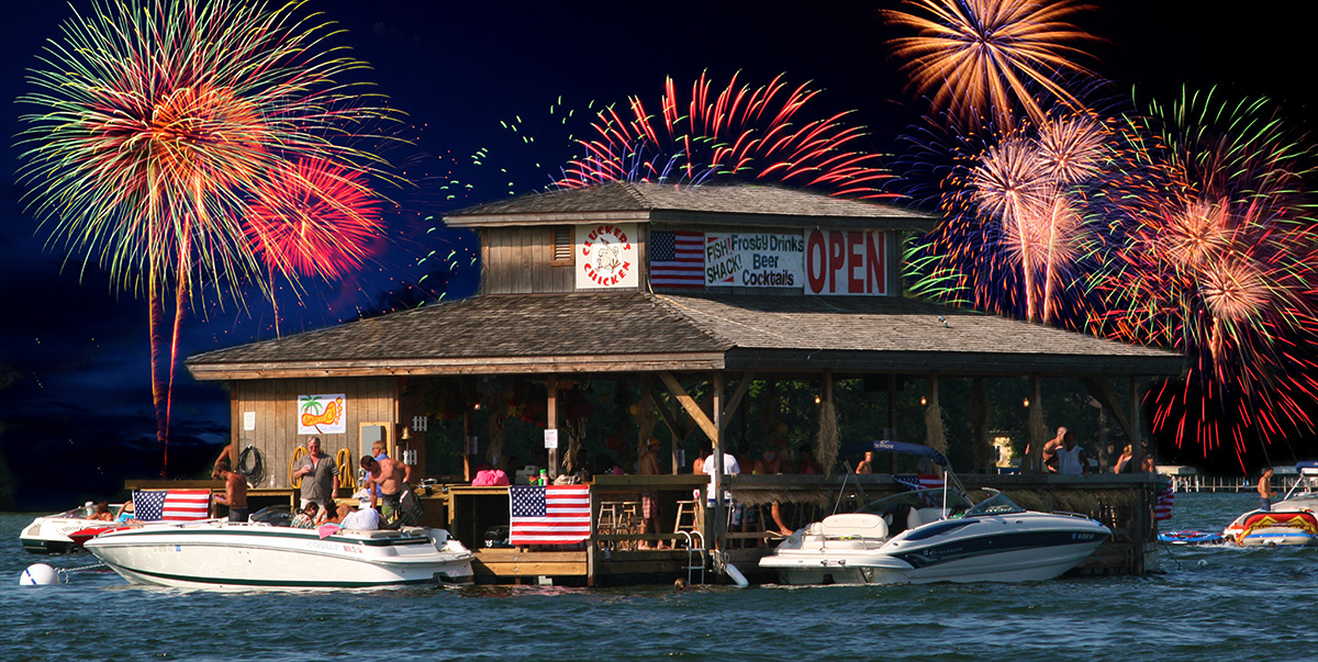 boat cruise 4th of july